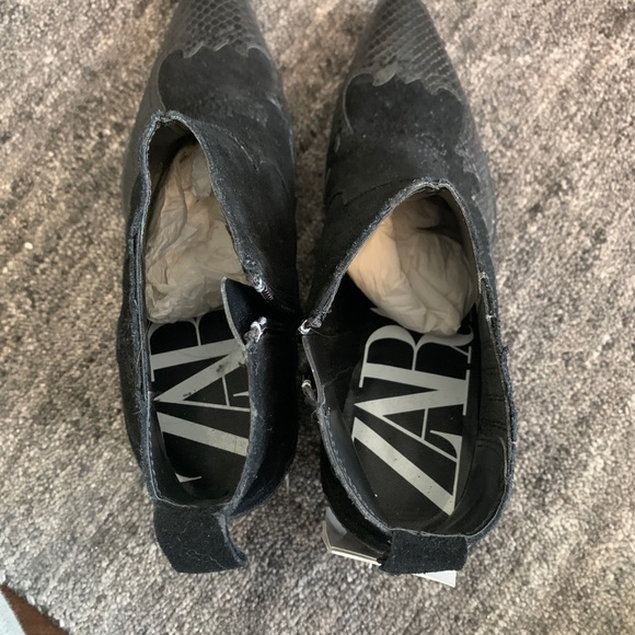 Zara Cowboy Bootie - Picture 3 of 3